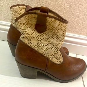 Crocheted Boots